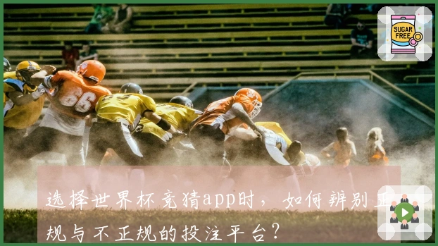 选择世界杯竞猜app时，如何辨别正规与不正规的投注平台？