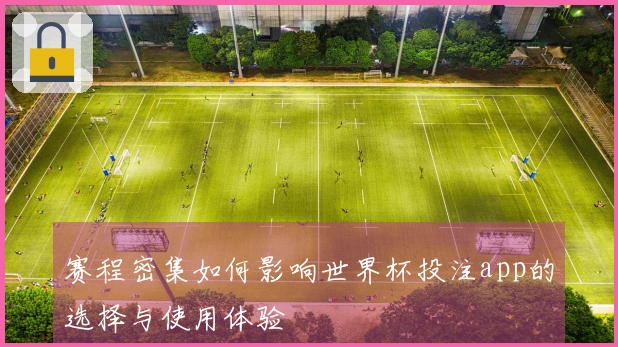赛程密集如何影响世界杯投注app的选择与使用体验