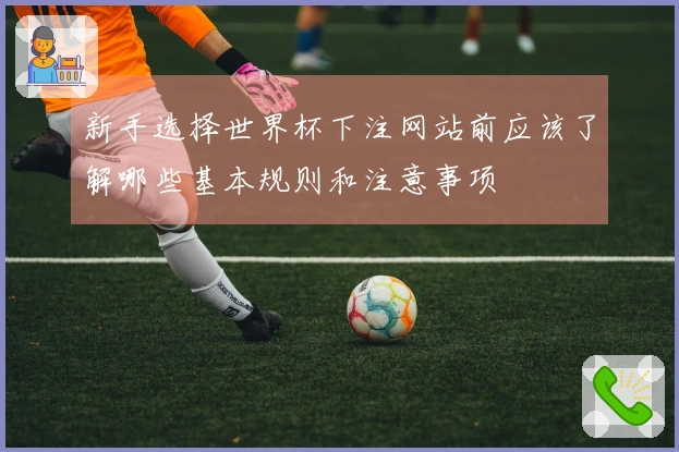 新手选择世界杯下注网站前应该了解哪些基本规则和注意事项